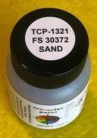 Tru-Color FS-30372 Sand 1oz Hobby and Model Enamel Paint #1321