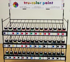 Tru-Color Empty Paint Bottle 2oz Hobby and Model Paint Supply #2