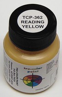 Tru-Color Reading Yellow 1oz Hobby and Model Enamel Paint #362