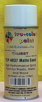 Tru-Color Matte Sand Spray 4.5oz Hobby and Model Enamel Paint #4037