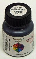 Tru-Color Flat Engine Black 1oz