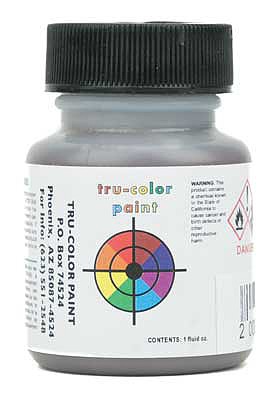 Tru-Color Flat Brown Leather 1oz Hobby and Model Enamel Paint #878