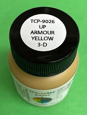 Tru-Color Union Pacific Armour Yellow for 3D Printed Parts Hobby and Model Enamel Paint