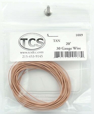 TCS 20 30-Gauge Wire Tan