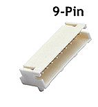 Train Control Systems TCS 1352 European Harness - 9-Pin JST To 21-Pin DCC Conversion Plug