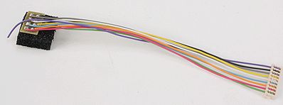 TCS DCC Decoder Harness T-3.5 NMRA 8-Pin Plug, 3.5 8.89cm Wires T Series Harness