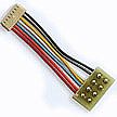 TCS DCC Decoder Harness MC-1R NMRA 8-Pin Plug Rotated 180 Degrees, 1 2.54cm for MC Series Decode