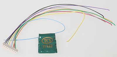 Train Control Systems TCS #1028 DP2X – HO Scale 8-Pin DCC Decoder With 2 Functions
