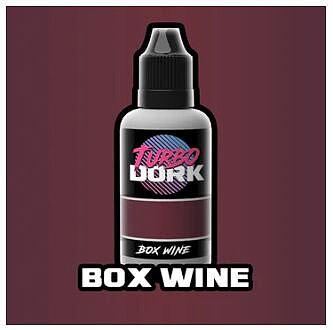 TurboDork Box Wine Metallic Paint 20ml Bottle Hobby and Plastic Model Acrylic Paint #5236