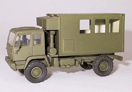 Trident M1079 LMTV Mobile Shop Van HO Scale Model Railroad Vehicle #90224