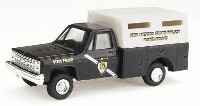 Trident Chevrolet Utility Truck New Mexico State Police HO Scale Model Railroad Vehicle #90256