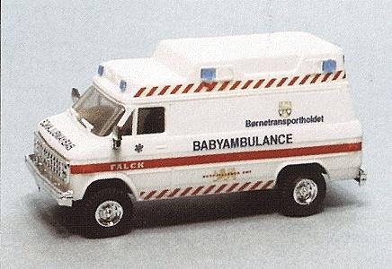 Trident German Baby Ambulance HO Scale Model Roadway Vehicle #90290