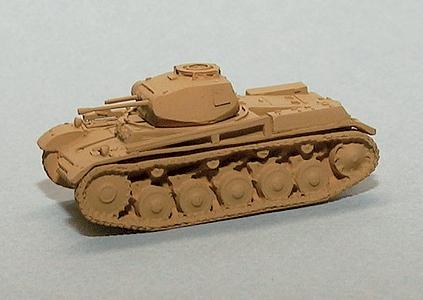 Trident Light Tanks SdKfz 121/PzKpfw II Model A Sand HO Scale Model Roadway Vehicle #90333