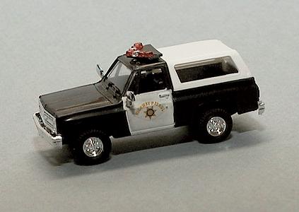 Trident Chevrolet Blazer California Highway Patrol HO Scale Model Roadway Vehicle #90339