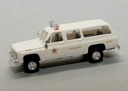 Trident US Secret Service Chevrolet Suburban HO Scale Model Roadway Vehicle #90348