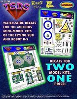 TSDS Mini Flying Sub & LiS Robot Decal Set for MOE Science Fiction Model Decal 1/128 #103