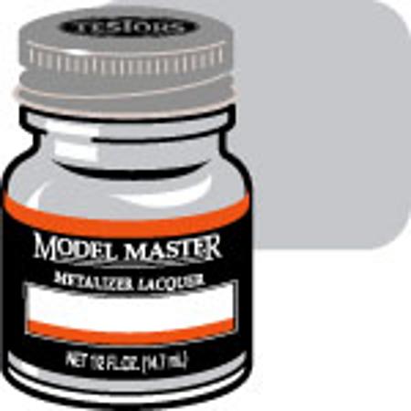 Testors Model Master Magnesium Buff Metallic 1/2 oz Hobby and Model Lacquer Paint #1403