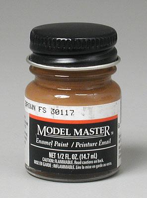 Testors Model Master Military Brown 30117 1/2 oz Hobby and Model Enamel Paint #1701
