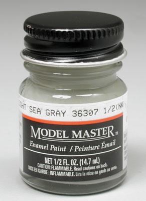 Testors Model Master FS Light Sea Gray (FS 36307) Hobby and Model Enamel Paint #1726
