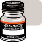 Testors Model Master Light Gray 36495 1/2 oz Hobby and Model Enamel Paint #1732