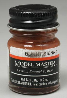 Testors Model Master Burnt Sienna 1/2 oz Hobby and Model Enamel Paint #2007