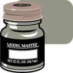 Testors Model Master Hellblau RLM 65 1/2 oz Hobby and Model Enamel Paint #2078