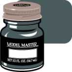 Testors Model Master Japan Interior Metallic Blue 1/2 oz Hobby and Model Enamel Paint #2119