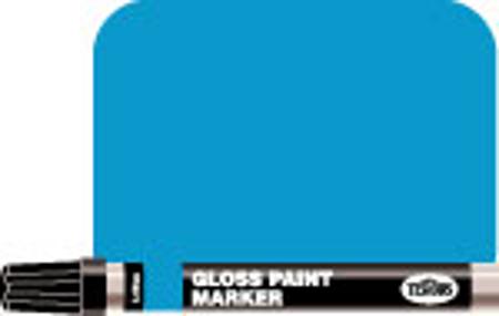 Testors 1/3 oz Enamel Paint Marker Gloss Light Blue Hobby Paint Marker #2508c