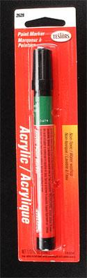 Testors Pine Green Acrylic Paint Marker Hobby and Craft Paint Marker #2628c