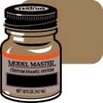 Testors Model Master Sand Beige 1/2 oz Hobby and Model Enamel Paint #2710