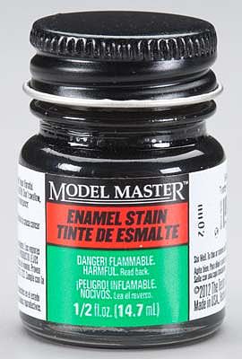 Testors Model Master Black Detail Stain 1/2 oz Hobby and Model Enamel Paint #2790