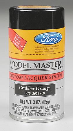 Testors Model Master Spray Grabber Orange 3 oz Hobby and Model Lacquer Paint #28105