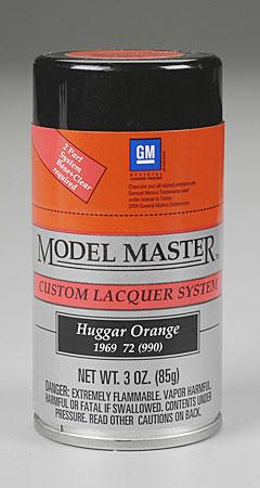 Testors Model Master Spray Huggar Orange 3 oz Hobby and Model Lacquer Paint #28108