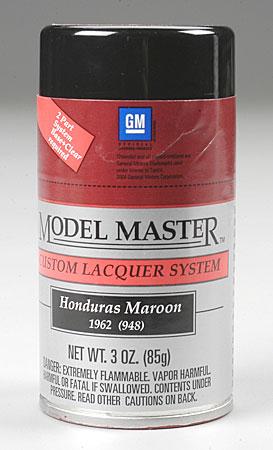 Testors Model Master Spray Hondurus Maroon 3 oz Hobby and Model Lacquer Paint #28112