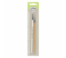 Testors Premium Round Hobby and Model Paint Brush Set 3-Pack #281206