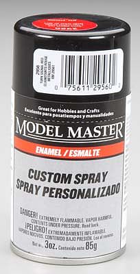 Testors Model Master Spray Turn Signal Red 3 oz Hobby and Model Enamel Paint #2956
