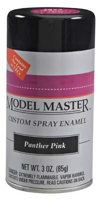 Testors Model Master Spray Panther Pink 3 oz Hobby and Model Enamel Paint #2957