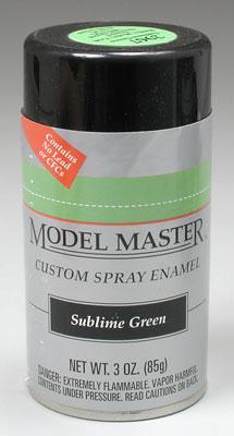 Testors Model Master Spray Sublime Green 3 oz Hobby and Model Enamel Paint #2967