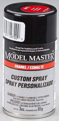 Testors Model Master Spray Fire Red 3 oz Hobby and Model Enamel Paint #2972