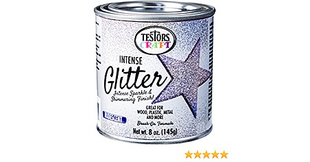 Testors Craft Intense Glitter 8 oz Can #332235