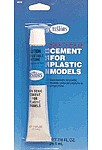 Testors Non-Toxic Cement 7/8 oz Carded Plastic Model Cement #3522x