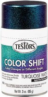Testors Turquoise Waters Colorshift Spray 3oz Can Hobby and Model Paint #352455