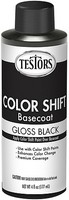 Testors Black Basecoat Colorshift Paint 4 oz. Bottle Hobby and Model Acrylic Paint #362482