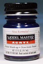 Testors Model Master Arctic Blue Metallic GP00483 1/2 oz Hobby and Model Acrylic Paint #4662