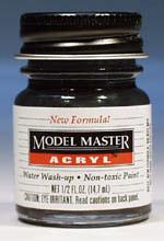 Testors Model Master Gunmetal GP00894 1/2 oz Hobby and Model Acrylic Paint #4681