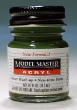 Testors Model Master Medium Green FS34102 1/2 oz Hobby and Model Acrylic Paint #4734