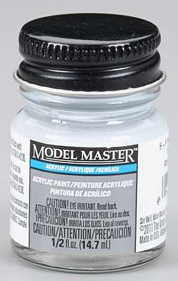 Testors Model Master 5-P Pale Blue Gray Semi-Gloss 1/2 oz Hobby and Model Acrylic Paint #4864