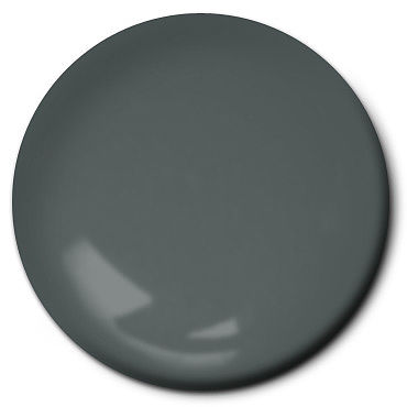 Testors Grimy Black Flat Acrylic 1/2 oz Hobby and Model Acrylic Paint #4887