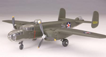 Testors B-25 Mitchell Snap Tite Plastic Model Aircraft Kit 1/72 Scale #890002