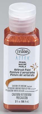 Testors Aztek Airbrushable Pearl Copper Acrylic 2 oz Hobby and Model Acrylic Paint #9473
